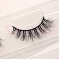 Factory Whole Sale 100% Black Siberian Mink Fur Strip False Eyelashes OEM At An Affordable Price With Custom Packages